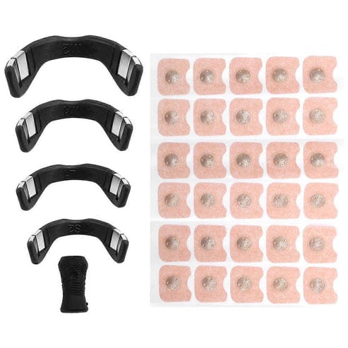 Breathing Nasal Strip Starter Kit (15 Count, Black) - Boost Oxygen Intake, Reduce Snoring, Improve Sleep Quality - Sweat Resistant, Skin Safe Nasal Strips - Extra Strength Snoring Solution